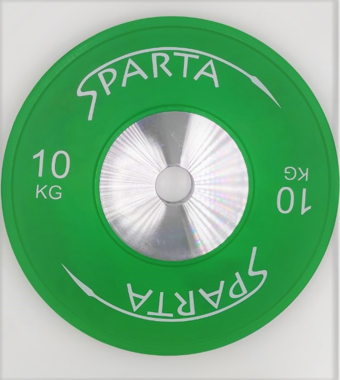 SPARTA באמפרים תחרותיים — 10 ק״ג · ירוק
