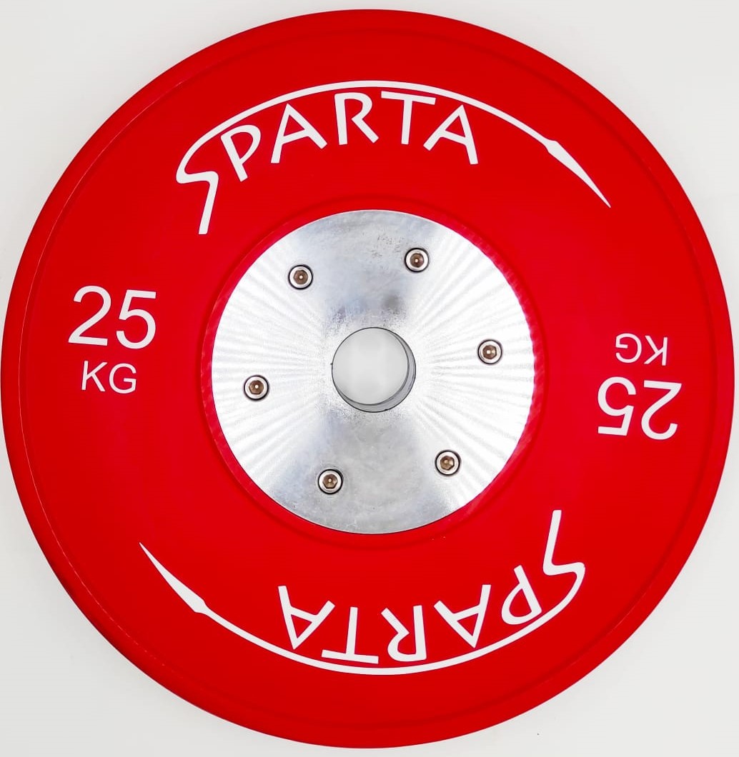 SPARTA באמפרים תחרותיים — 25 ק״ג · אדום
